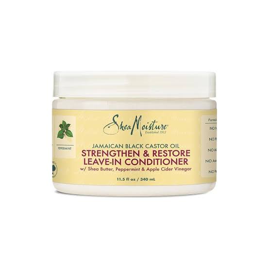 Shea moisture castor oil leave-in conditioner