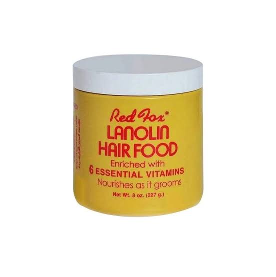 Red fox lanolin hair food