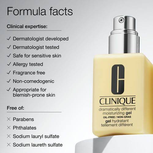 Clinique moisturizing gel
