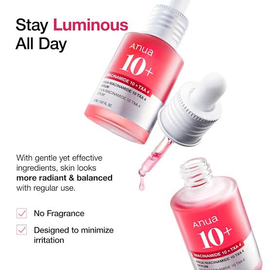 Anua niacinamide serum