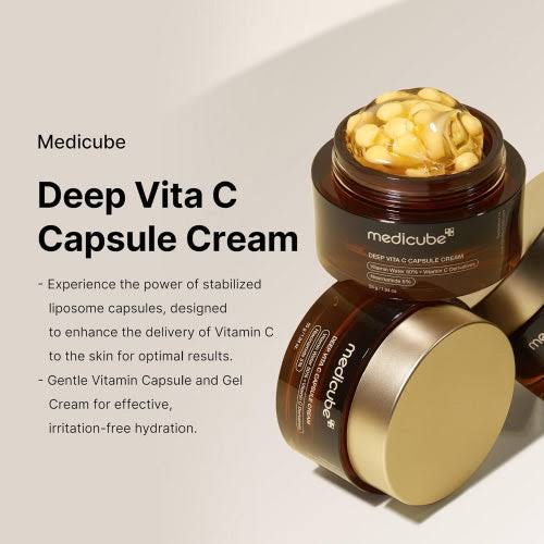 Medicube deep vita c capsule cream
