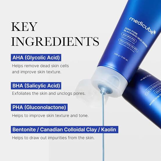 Medicube blackhead mud mask