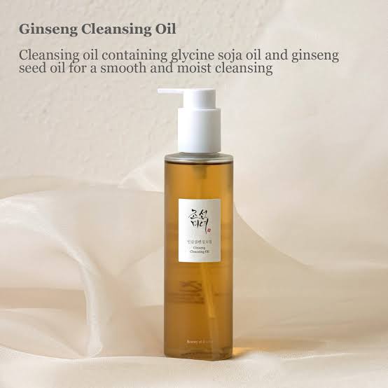 Beauty of joseon ginseng cleansing oil