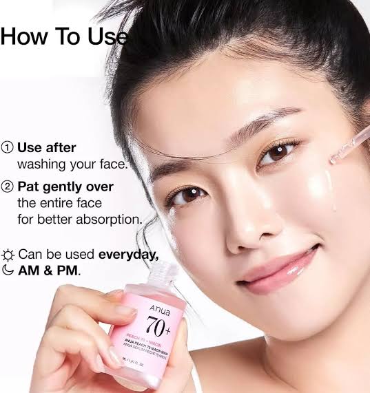 Anua peach 70+ niacin serum