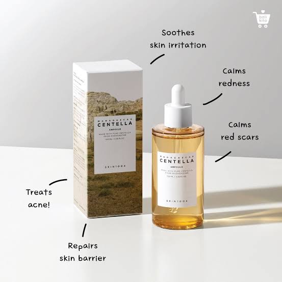 Centella 1004 skin Madagascar ampoule