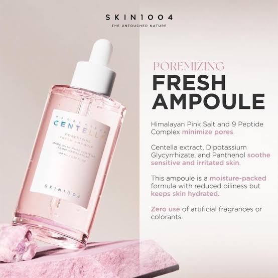 Centella 1004 skin Madagascar poremizing fresh ampoule