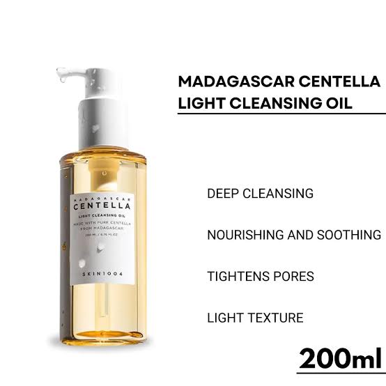 Centella 1004 skin Madagascar light cleansing oil