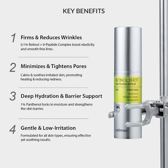 Celimax vita A retinol shot serum