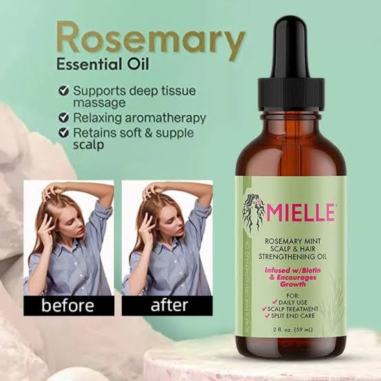 Mielle rosemary mint hair oil
