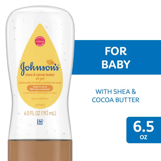 Johnson's oil gel shea & cocoa butter
