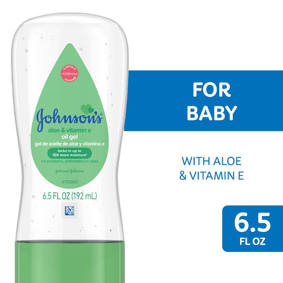 Johnson's oil gel aloe & vitamin E