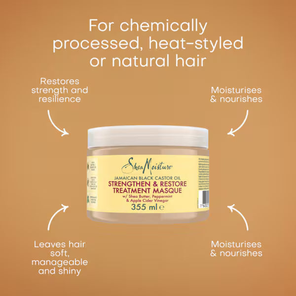 Shea moisture castor oil masque